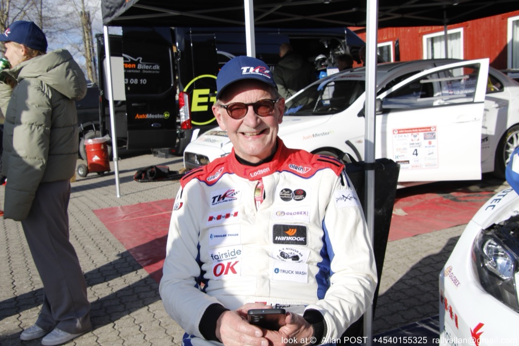 Team Hyllinge Racing til DM i rallysprint.
(Foto: Allan POST)